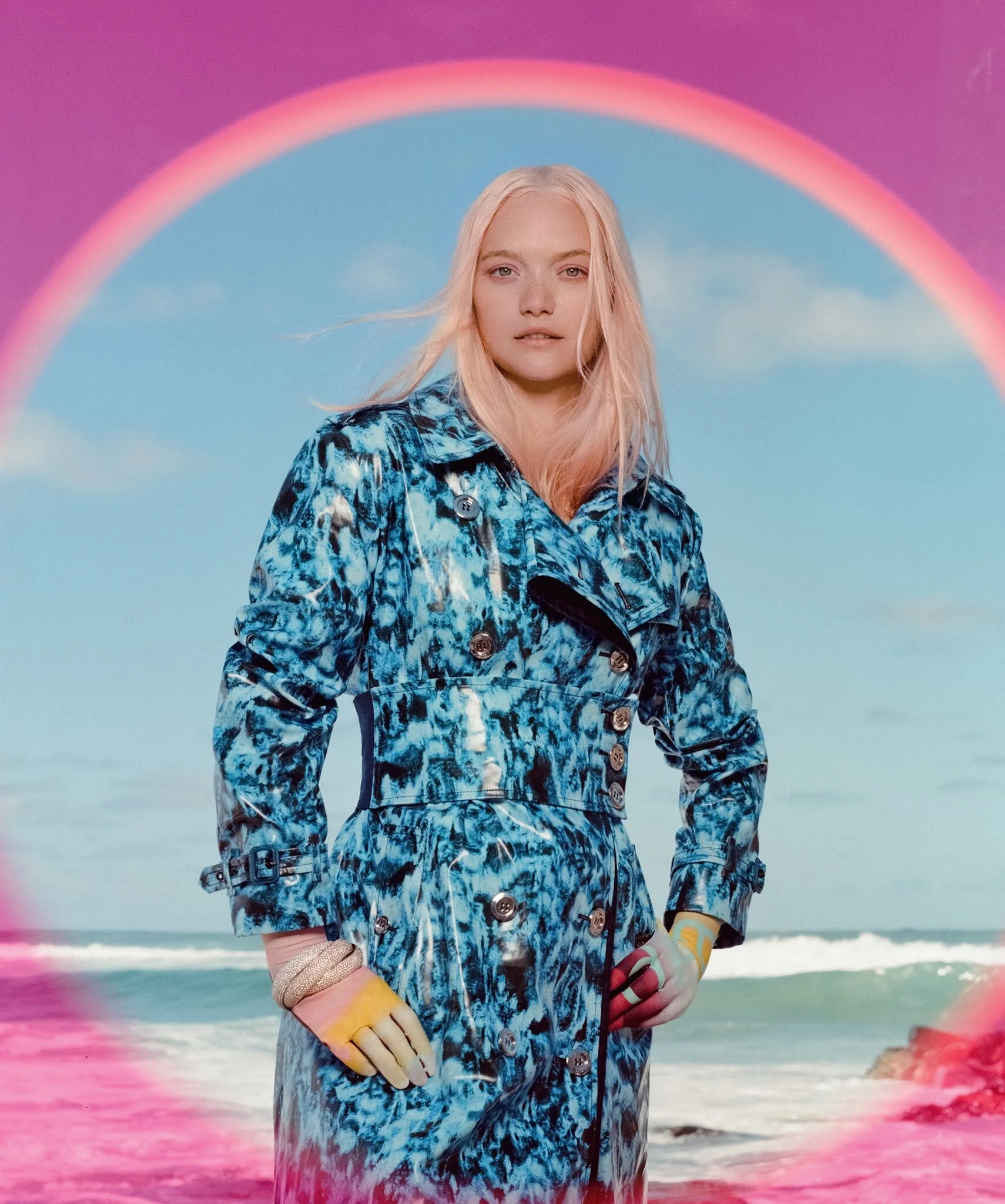 Gemma Ward Goes Bold In Artistic Optimism for Vogue Australia